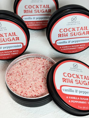 3 oz. Vanilla & Peppermint Rim Sugar