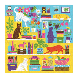 Curious Cats Puzzle ( 500 Piece)