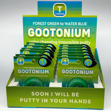 Gootonium: Thermo Forest Green to Water Blue Putty