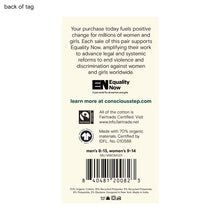 Socks That Support Women's Equality (Purple Swans)