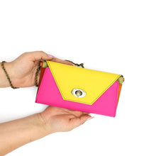 Secret Recycled Leather Clutch