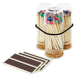 Rainbow 2" Matches + Mini Cloche