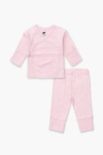 Hello Baby Set - Light Pink Heather