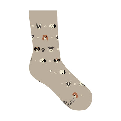 Kids Socks That Save Dogs (Grey Hound Headshots)