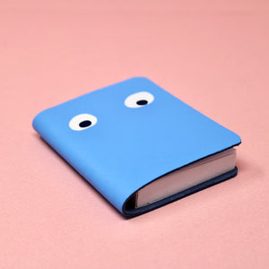 Googly Eye Mini Leather Notebook (Multiple Colors)