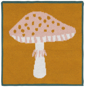 Mushroom Gems Knit Dishcloths (Set of 3)