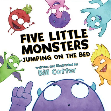 Five Little Monsters Jumping on the Bed (BB)