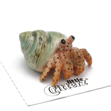 Hermit Crab Porcelain Decorative Figurine Miniature