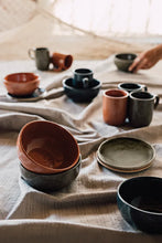 Dapple Stoneware Dinner Collection- Bowl, Mugs, Plates (Multiple Colors)