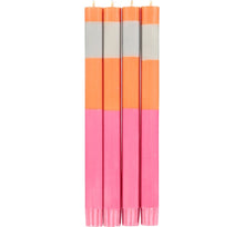 Eco Striped Dinner/Taper Candles (Multiple Colors/Styles)