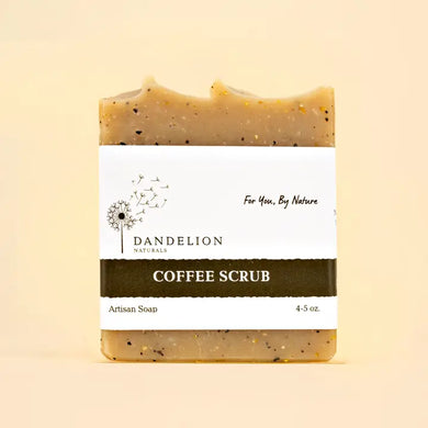 Coffee Scrub Bar Soap | Exfoliating Soap Bar | Coffee Soap