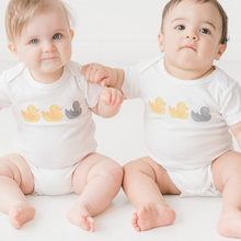 Duck Duck Gray Duck Baby Onesie