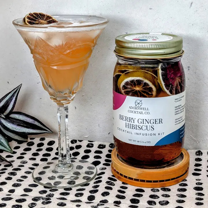 Berry Ginger Hibiscus Cocktail Infusion Kit