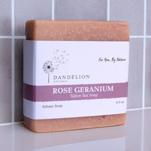 Rose Geranium Tallow Bar Soap