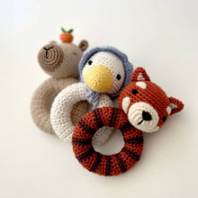 Capybara Crochet Rattle
