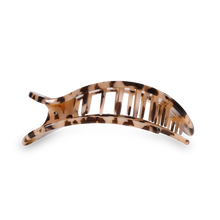 Blonde Tortoise - Flat Round Hair Clip