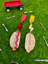 Glitter Glizzy Hot Dog Earrings
