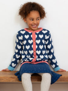 Heartful Organic Cotton Cardigan