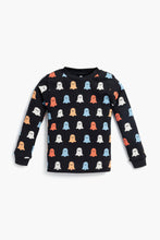 Colorful Ghosts Halloween Kids Two-Piece Pajama Set