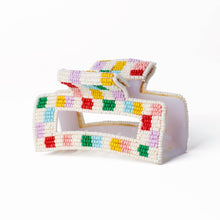 Lola Multi-Color Checked Claw Clip