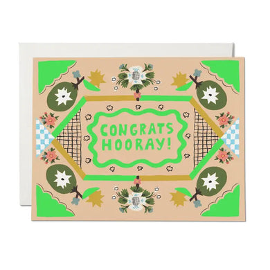 Congrats Hooray Greeting Card