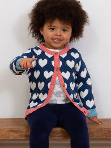 Heartful Organic Cotton Cardigan