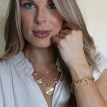 The Laura Heart Charm Bracelet