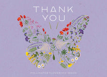 Thank You Butterfly Pollinator - Pollinator Flower Mix Seed Packets