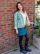 Verdant Bloom Quilted Jacket