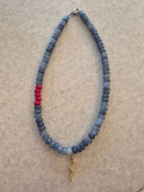 Fire & Ice Serpent Necklace
