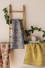 Venus Block Print Dishtowel