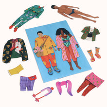 Fearless Fashion - Magnetic Dress-Up Dolls