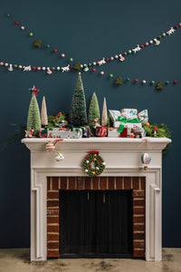 Christmas Tree Felt Garland