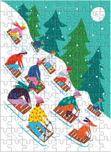 Holiday Puzzle Ornaments – 130-Piece Mini Puzzles (Multiple Styles)
