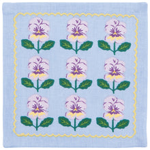 Pansy Flower Cocktail Napkins (Set of 4)