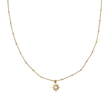 18K Gold Opal Constellation Pendant Necklace