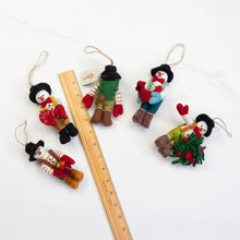 Snowman Fair Trade Felt Ornaments