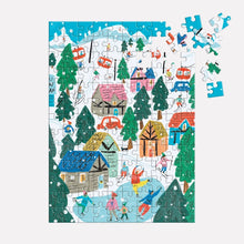 Holiday Puzzle Ornaments – 130-Piece Mini Puzzles (Multiple Styles)
