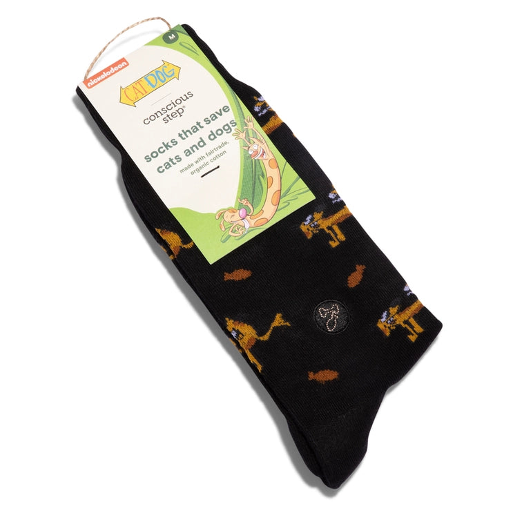 Catdog Socks That Save Cats and Dogs
