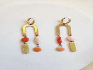 Art Deco Mobile Earrings