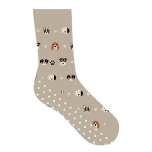 Kids Socks That Save Dogs (Grey Hound Headshots)
