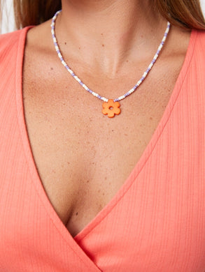 Retro Bloom Necklace Marmalade