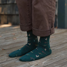 Socks That Protect Woodpeckers