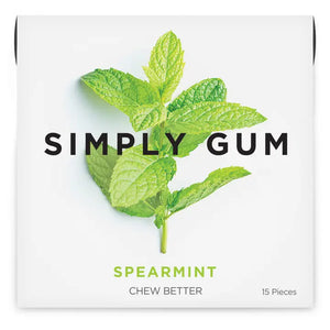 Simply Gum - Natural + Plastic Free Chewing Gum (Multiple Flavors)