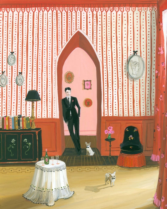 The Gentlemen Art Print - 8.5 X 11