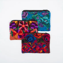 Fair Trade Hand-Embroidered Zipper Change Purse