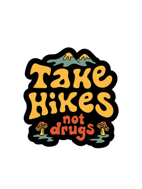 Take Hikes Sticker