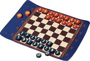 Pendleton Chess & Checkers Set: Travel-Ready Roll-Up Game