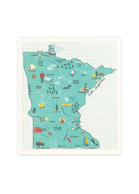 MN Icons Sponge Cloth