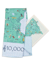 Minnesota Icons VIBE Recycled Tea Towel